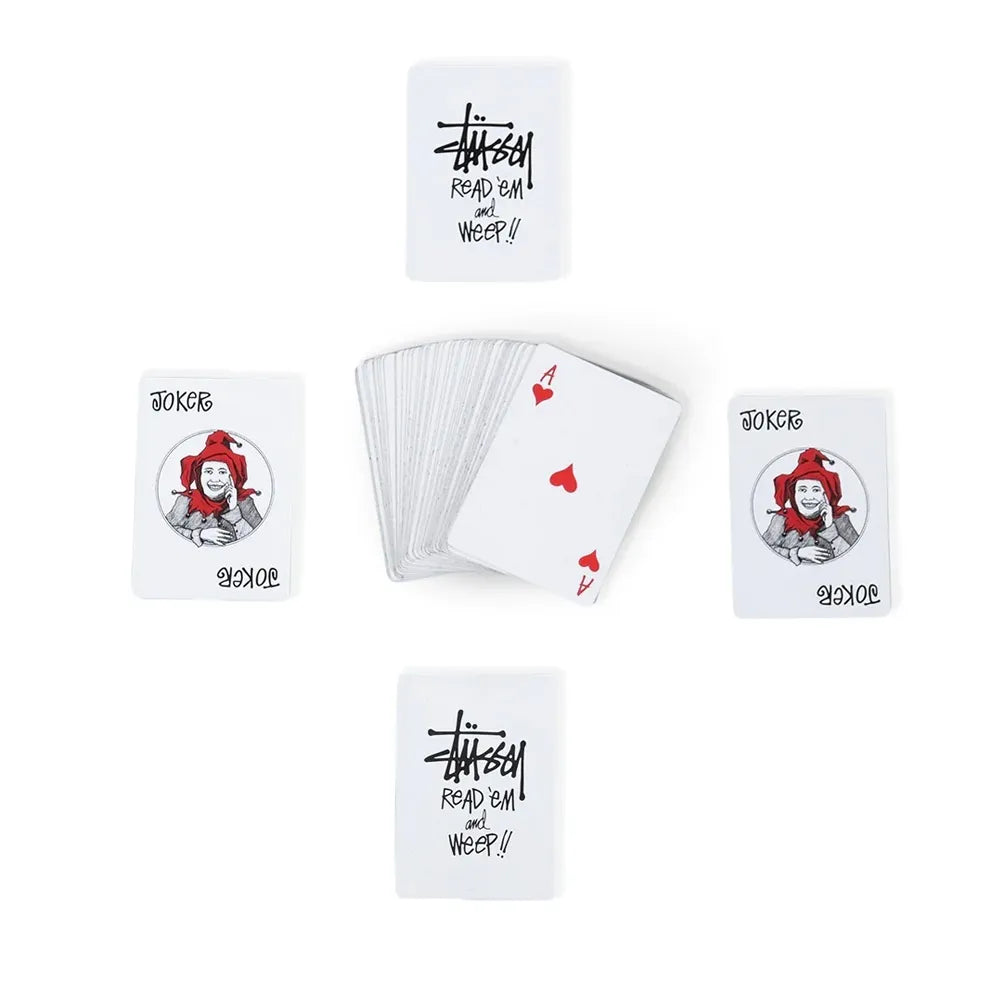 Stussy Playing Cards Black