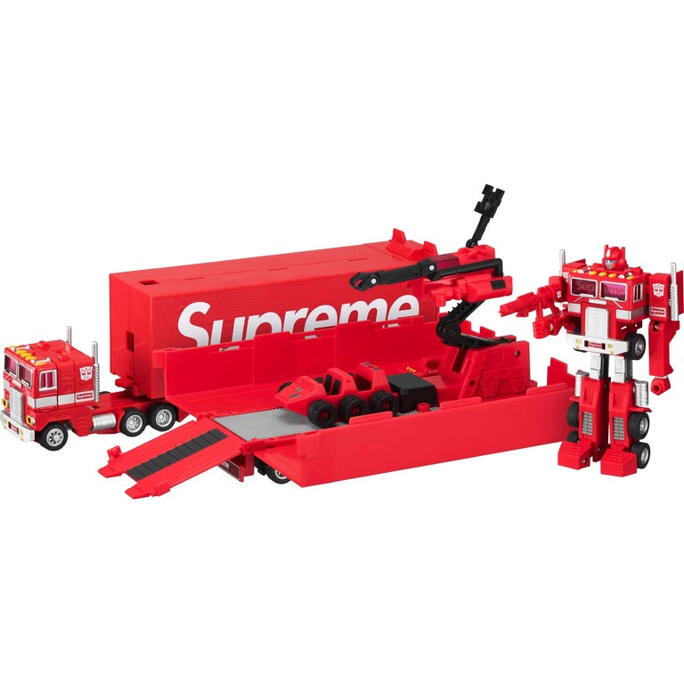 Supreme Transformers G1 Optimus Prime Figure Red
