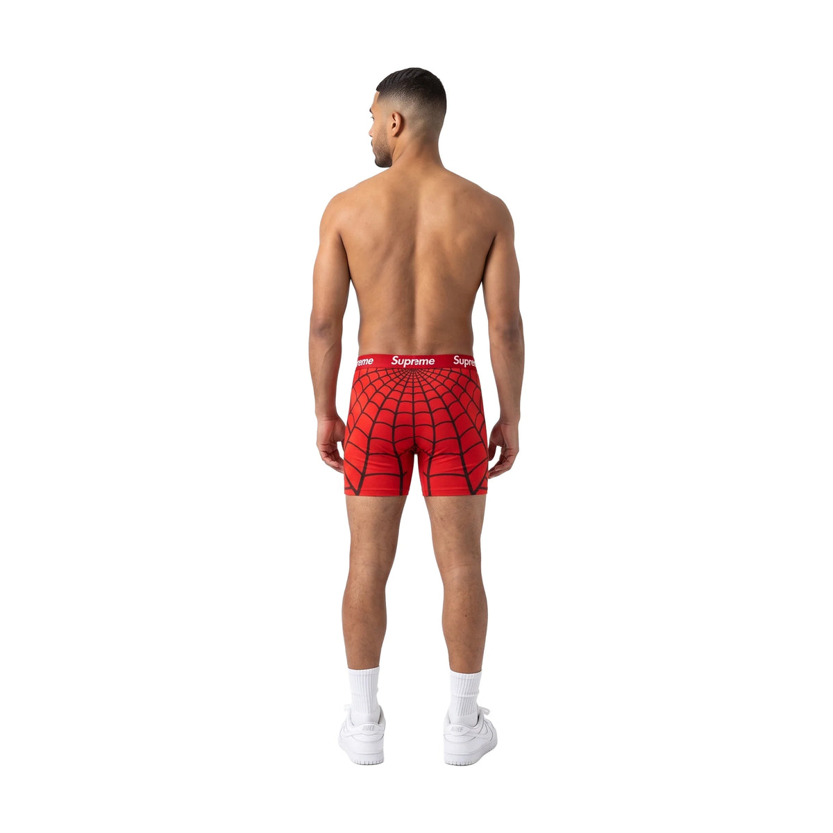 Supreme Hanes Spider-Man Boxer Briefs (2 Pack) Red