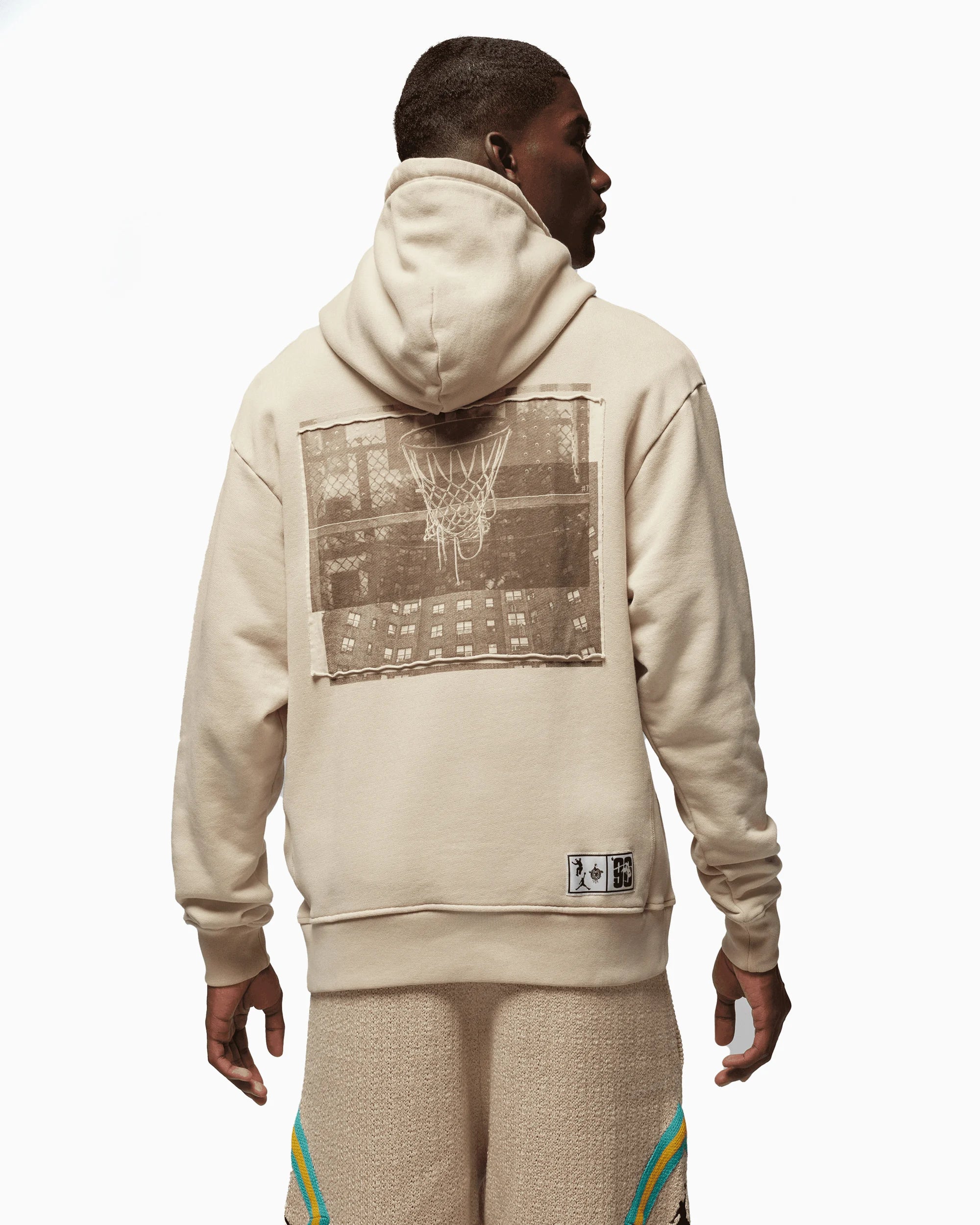 Jordan x UNION x Bephie's Beauty Supply Men's Fleece Hoodie Beige