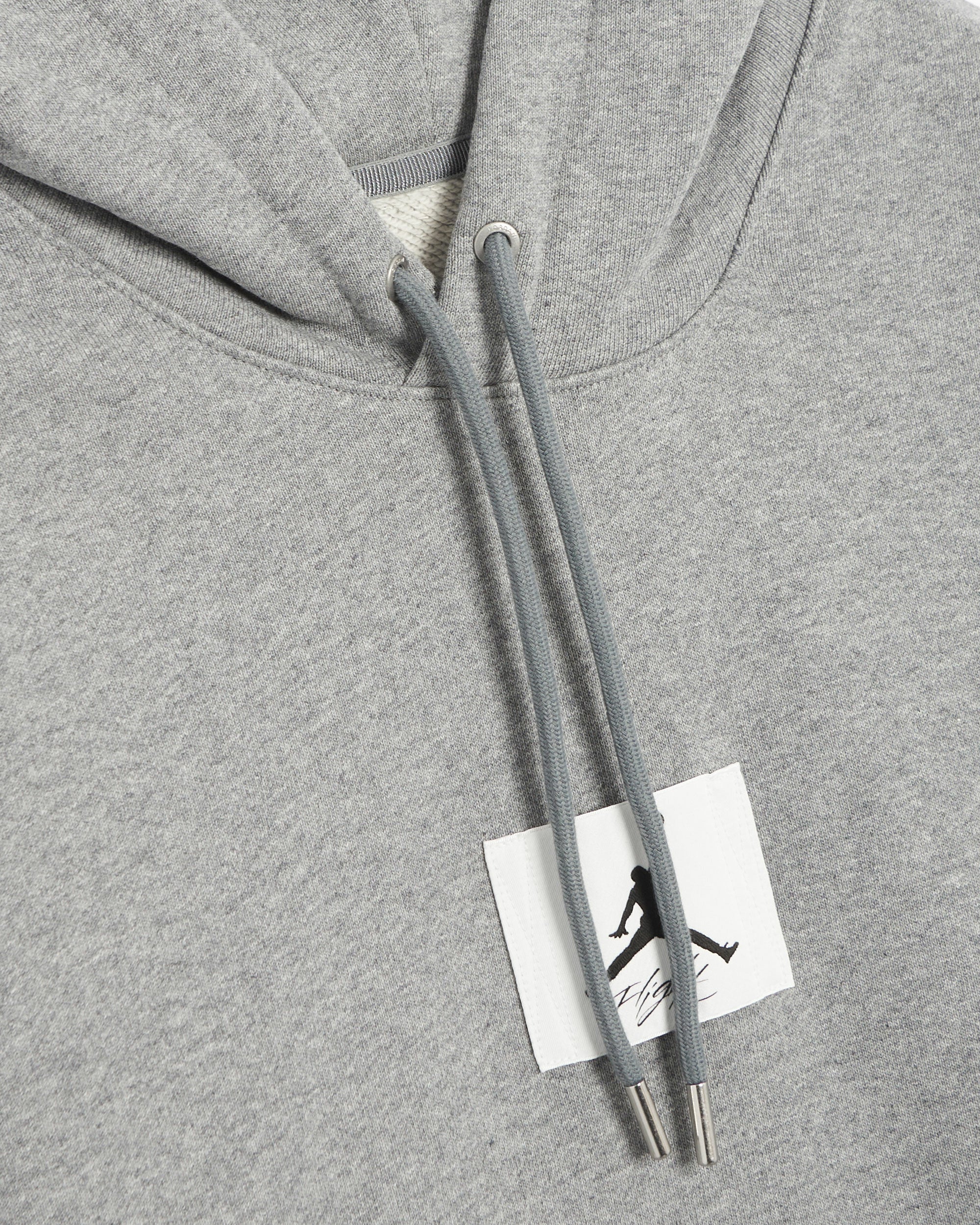 Air Jordan Flight Fleece Hoodie Grey