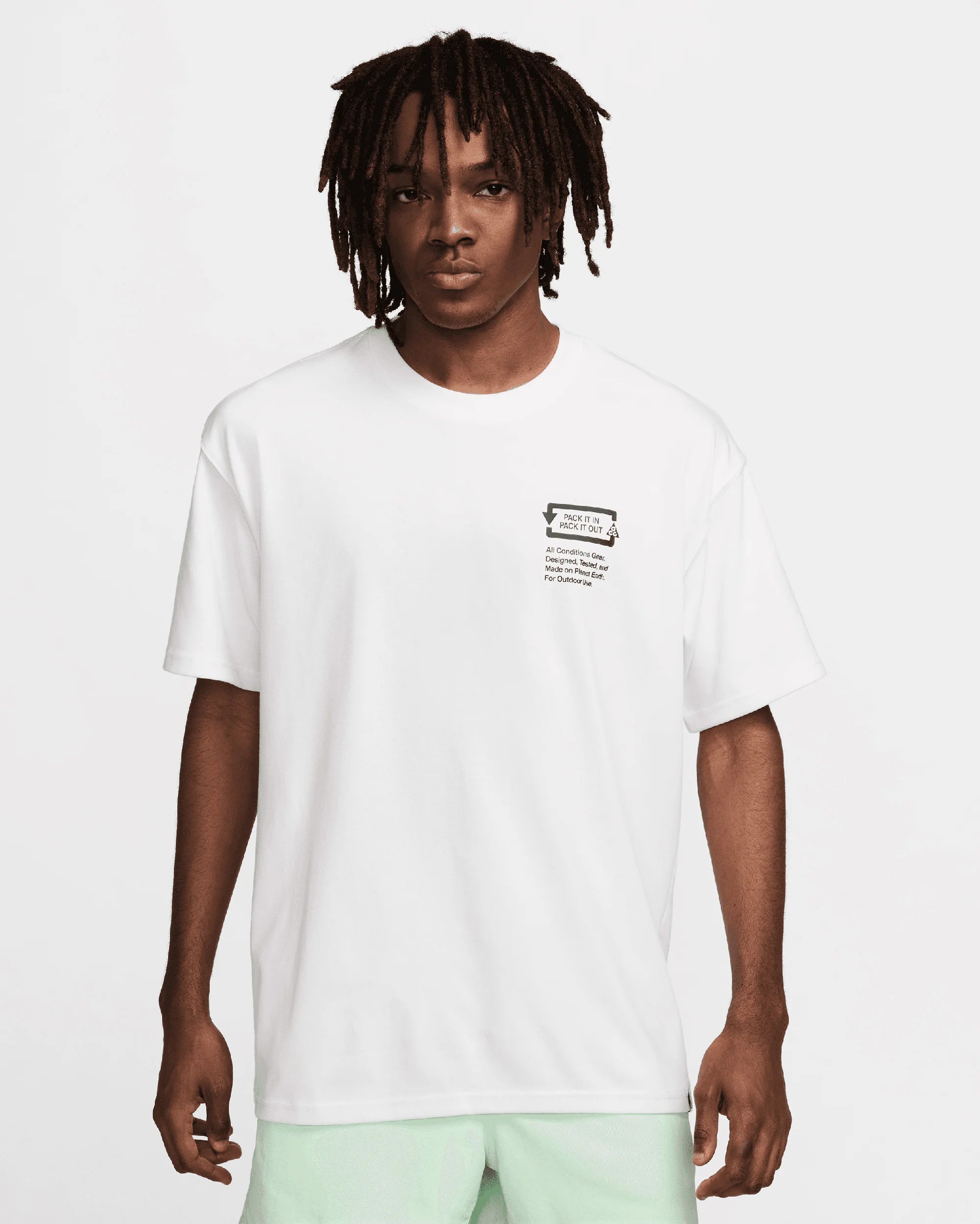 Nike ACG Dri-Fit Pickinout T-Shirt White