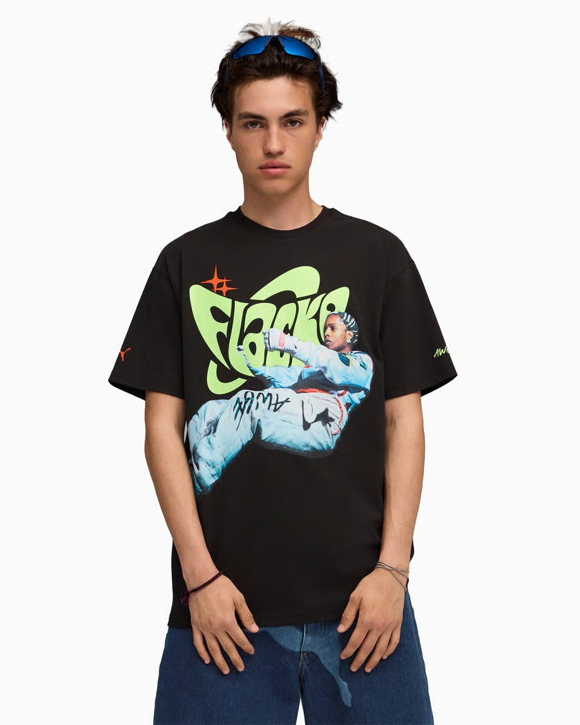 A$AP Rocky x Puma Flacko Drive T-Shirt Black