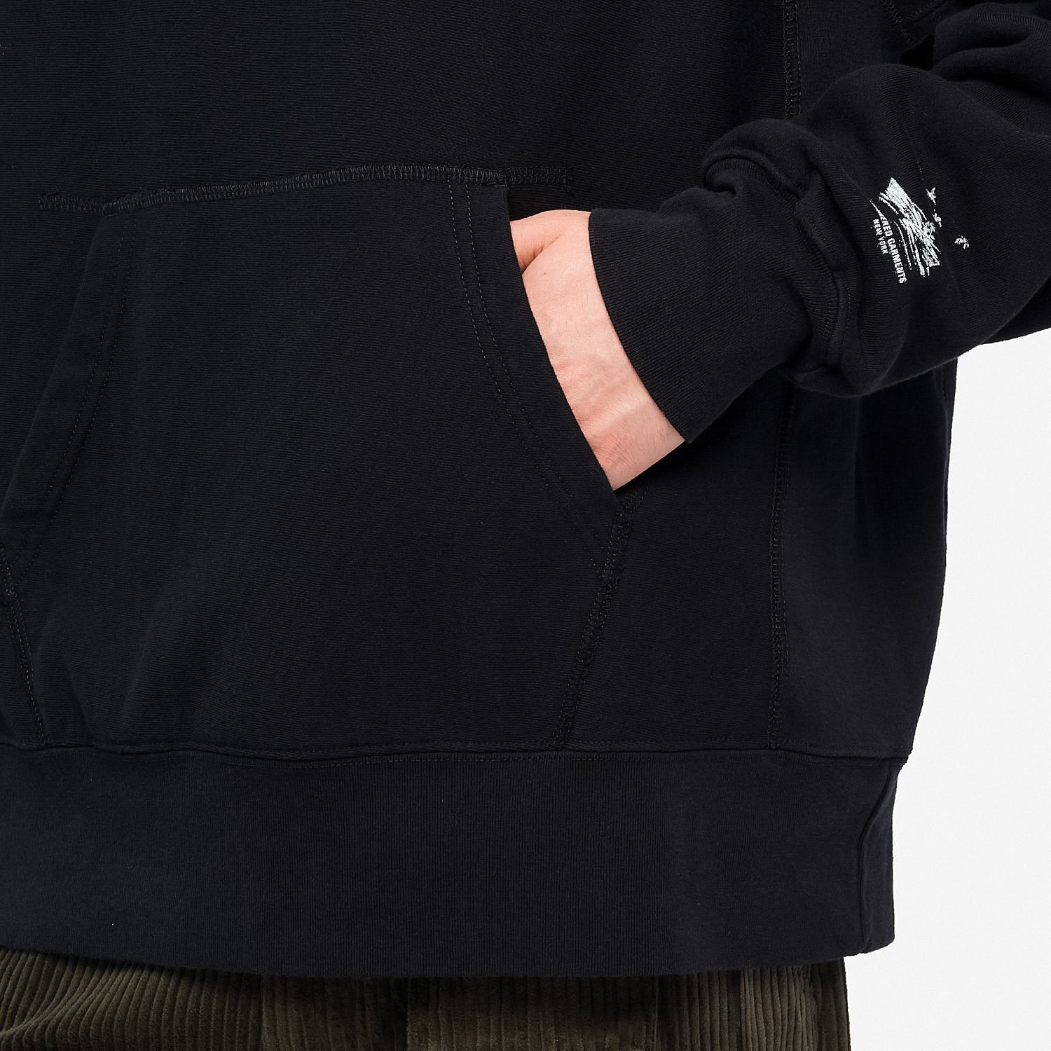 Engineered Garments Ride Raglan Hoodie Black