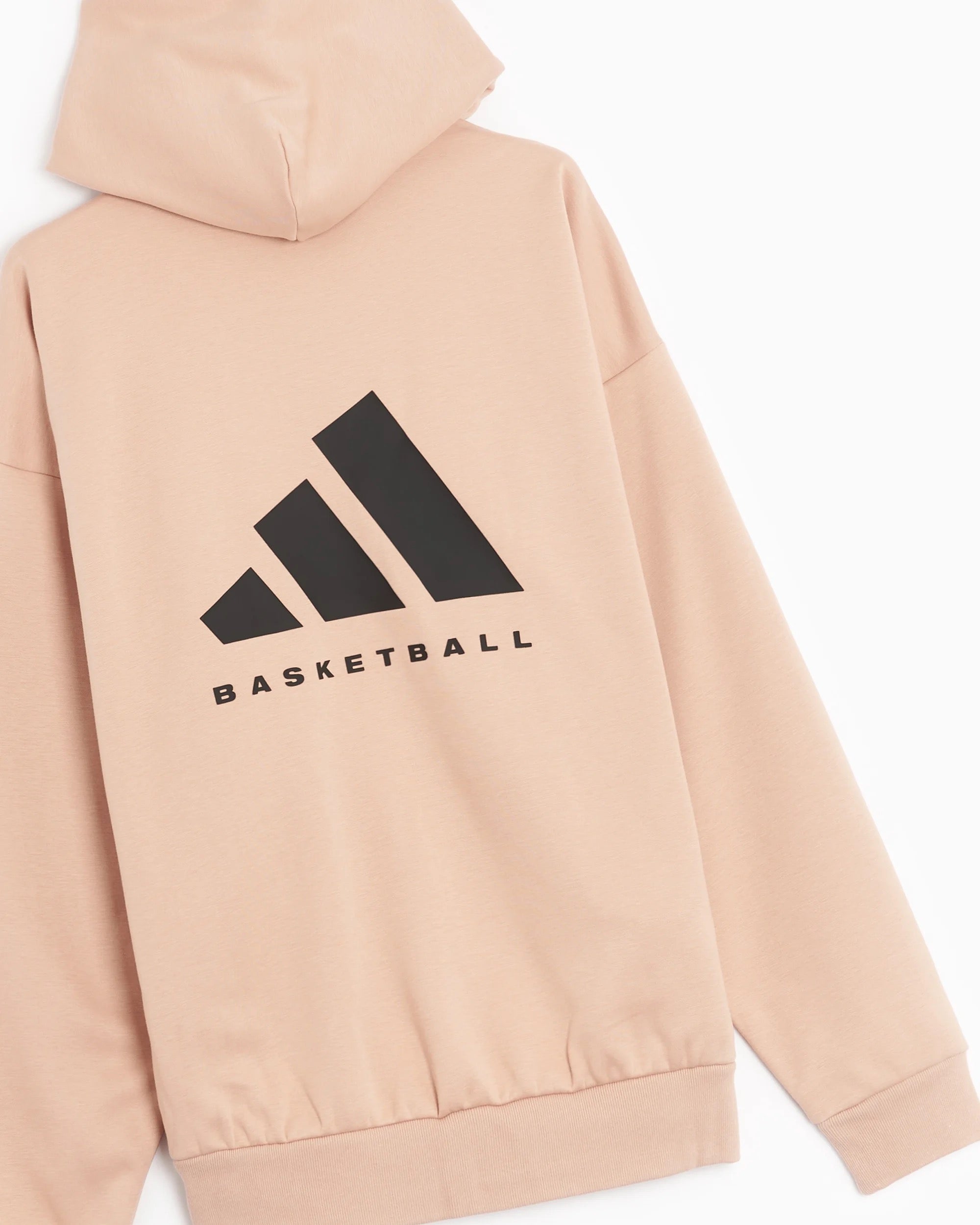 adidas Basketball Hooded Sweatshirt Ash Pearl