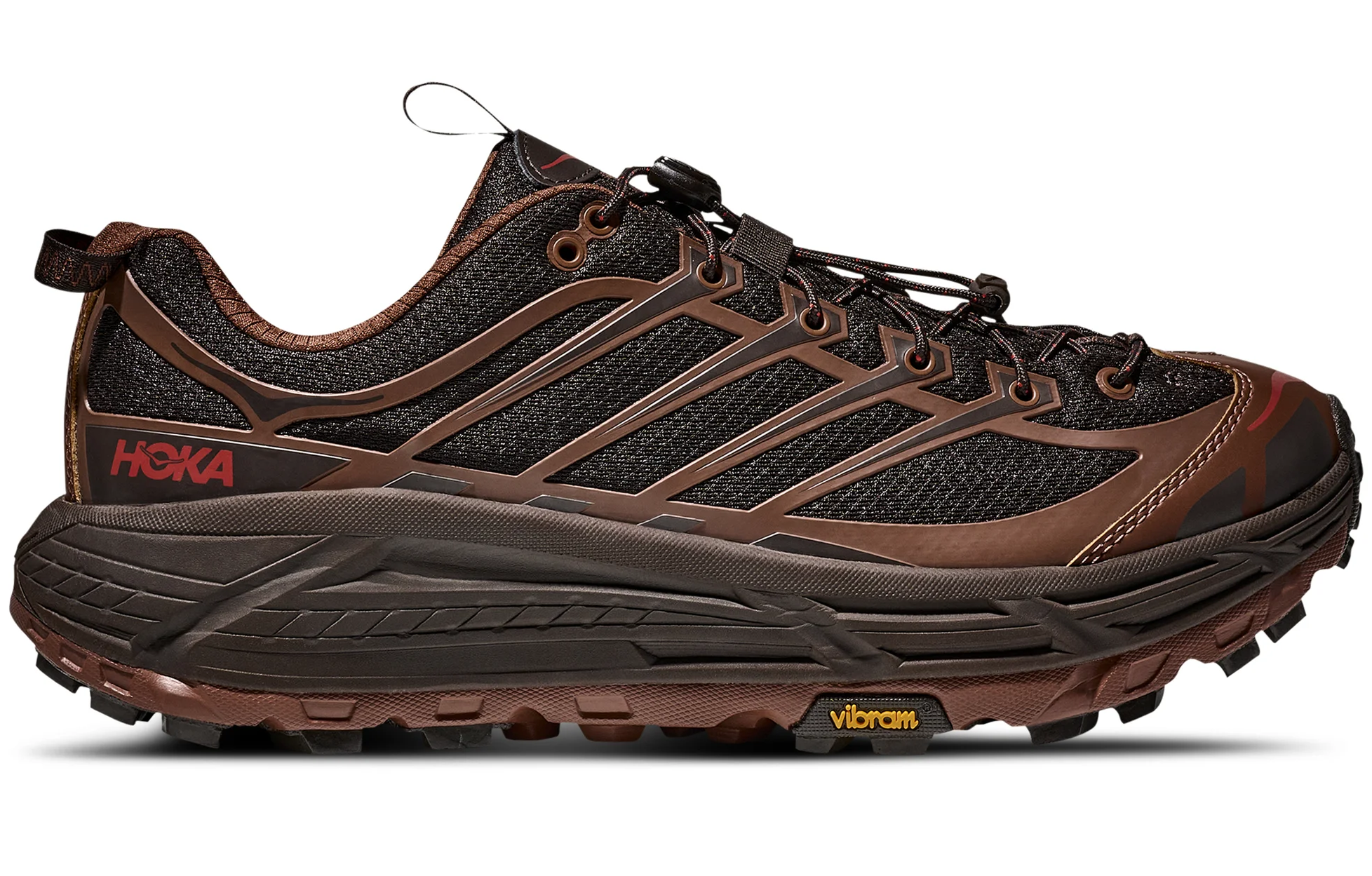 Hoka One One Mafate Three2 Cast Iron Mineral Brown
