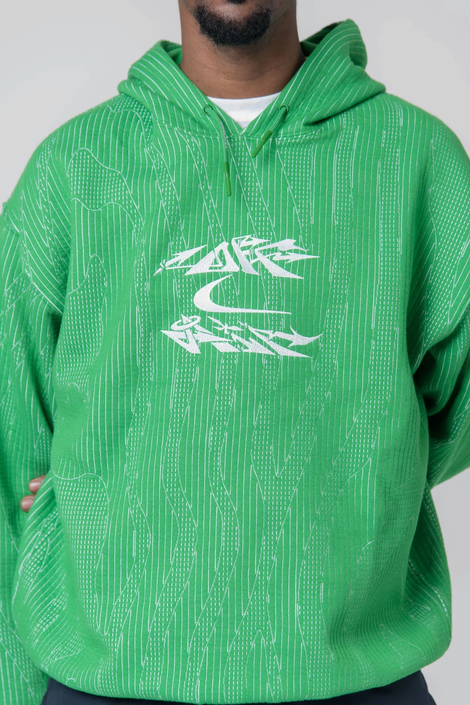 Nike x Off-White Engineered Hoodie Kelly Green