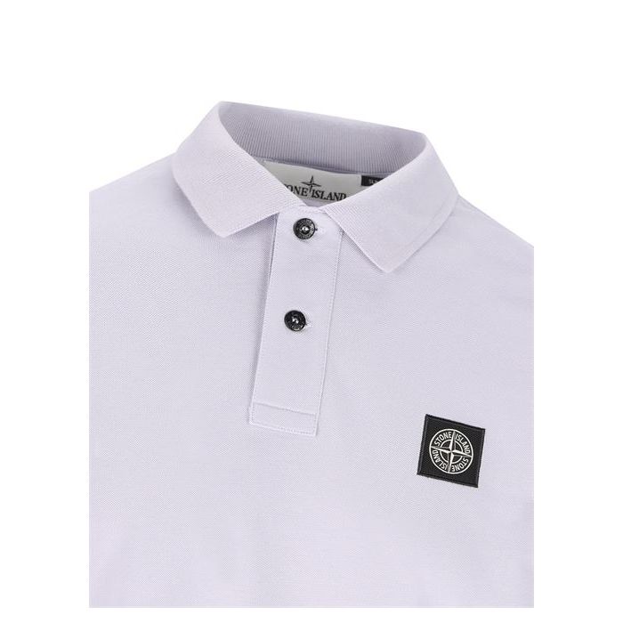 Stone Island Polo Slim Fit Purple