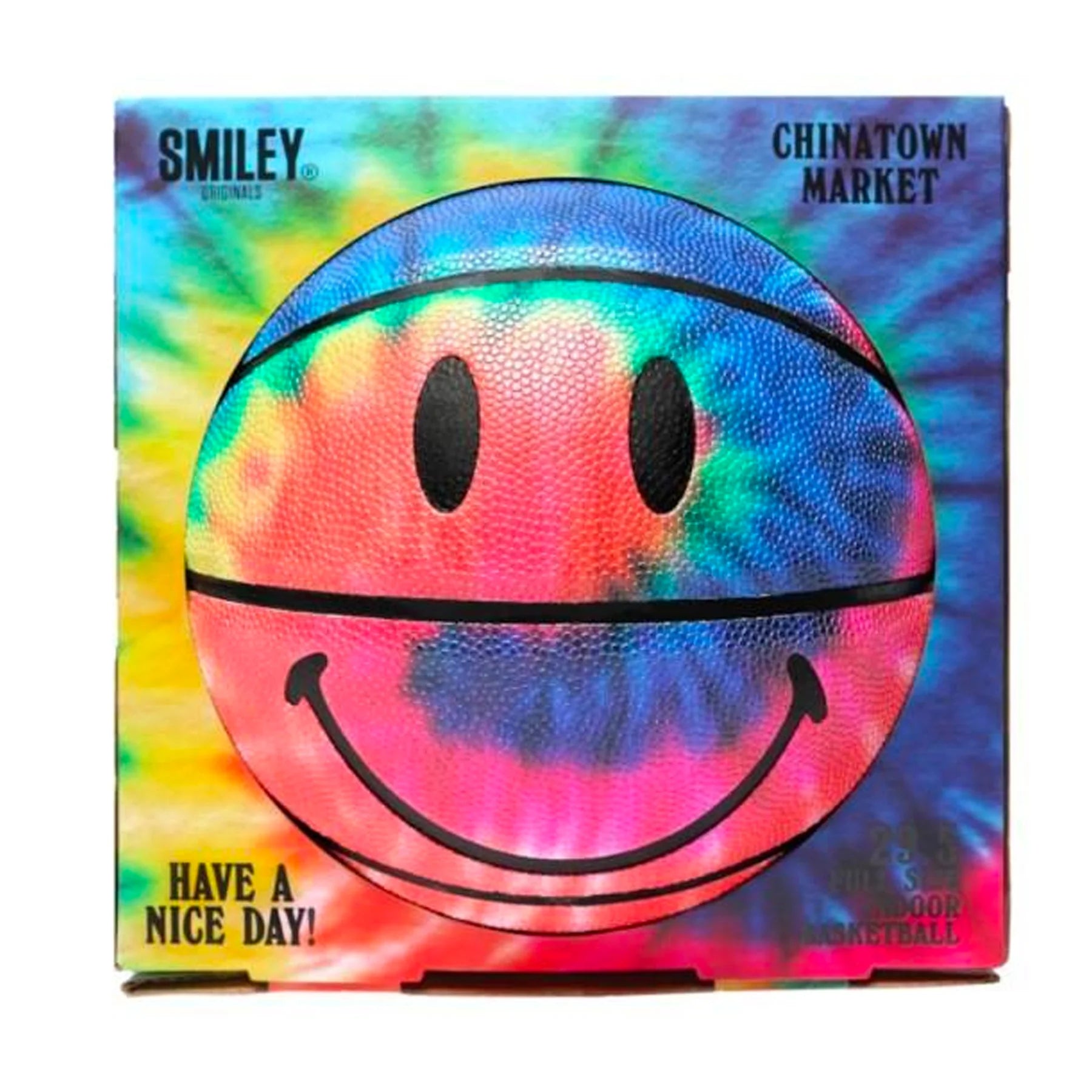 Chinatown Market Smiley Basketball Tie Dye