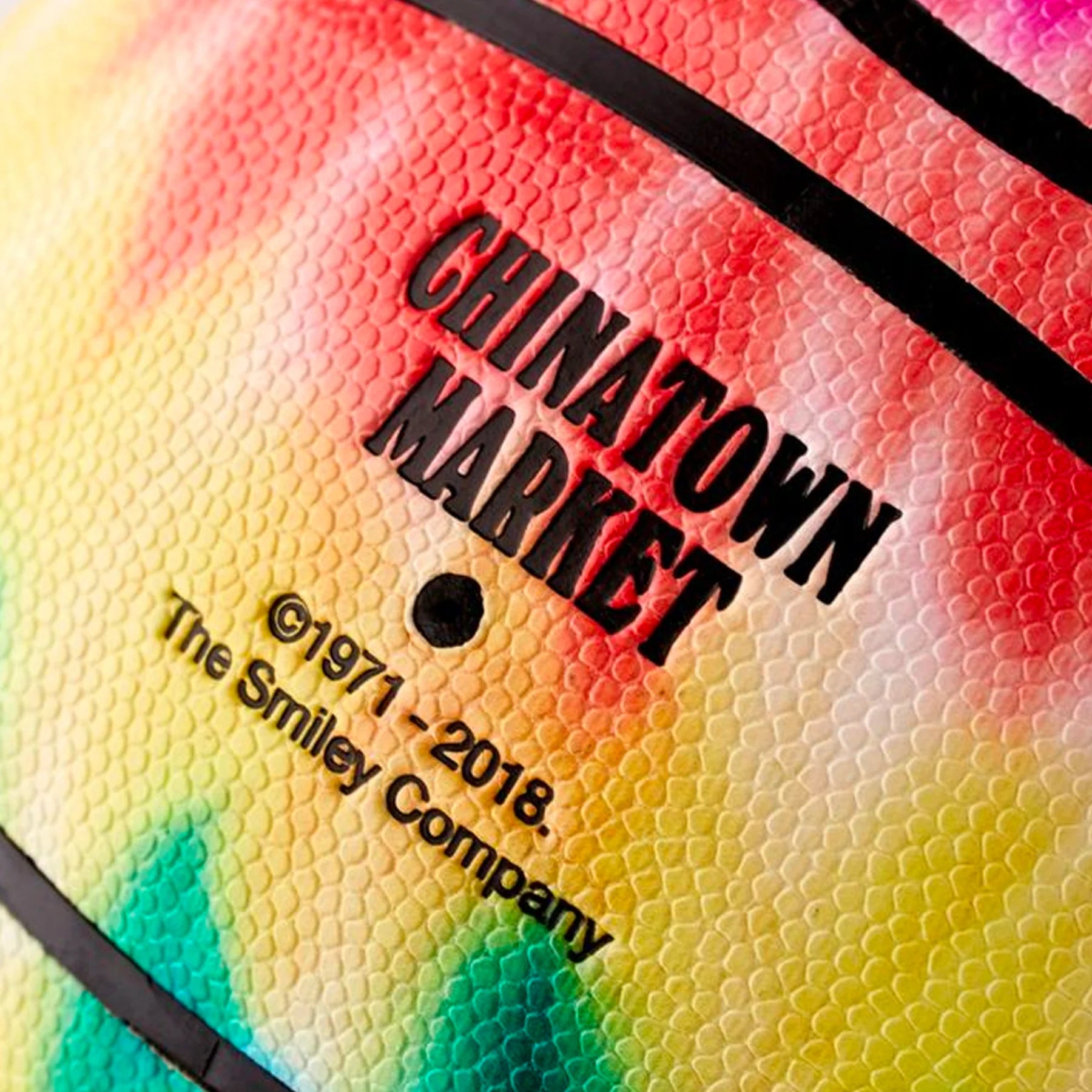 Chinatown Market Smiley Basketball Tie Dye