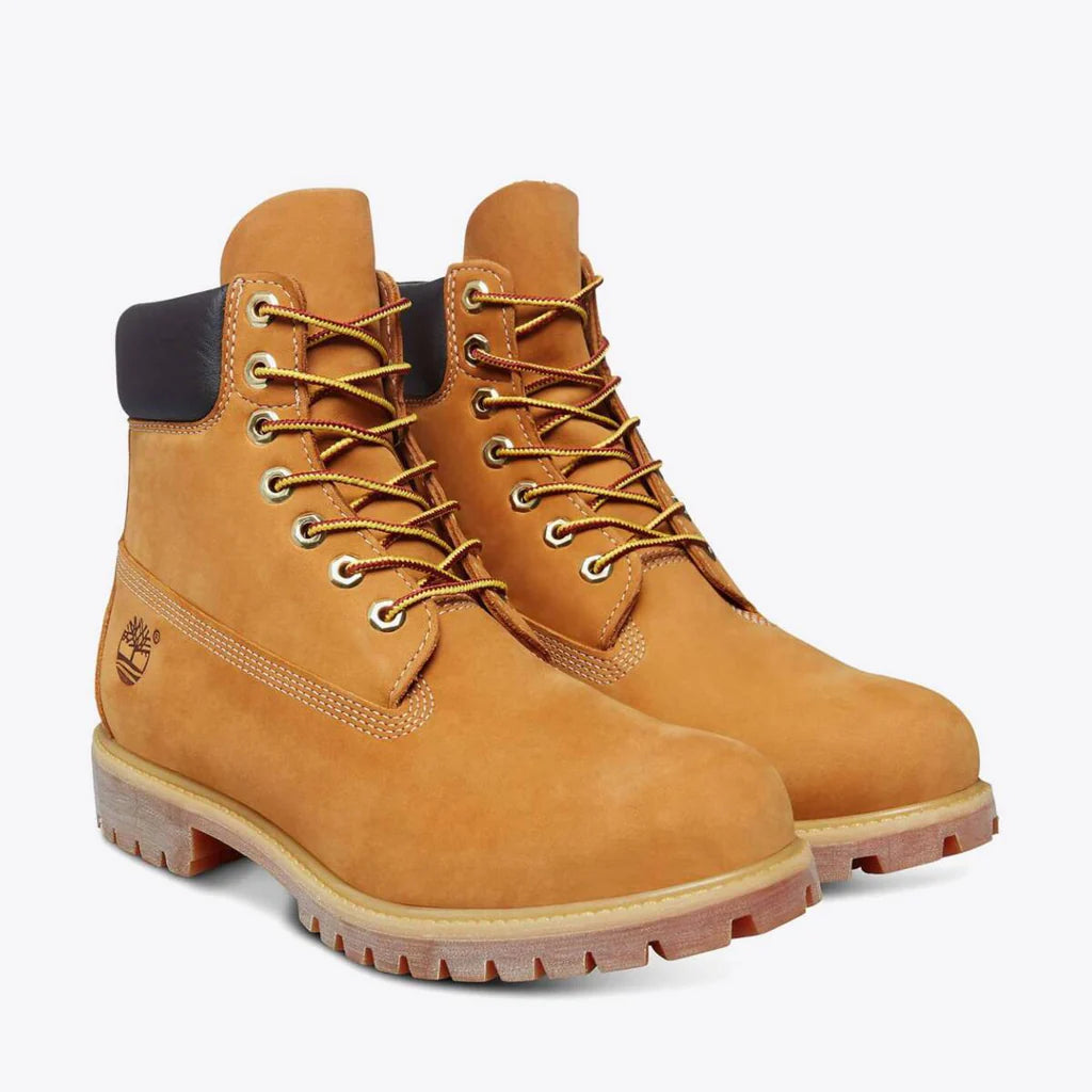 Timberland Men's 6 Inch Premium Waterproof Boot Wheat Nubuck