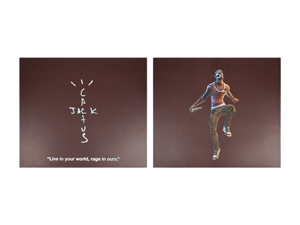 Travis Scott Cactus Jack Fortnite 12" Action Figure Duo Set