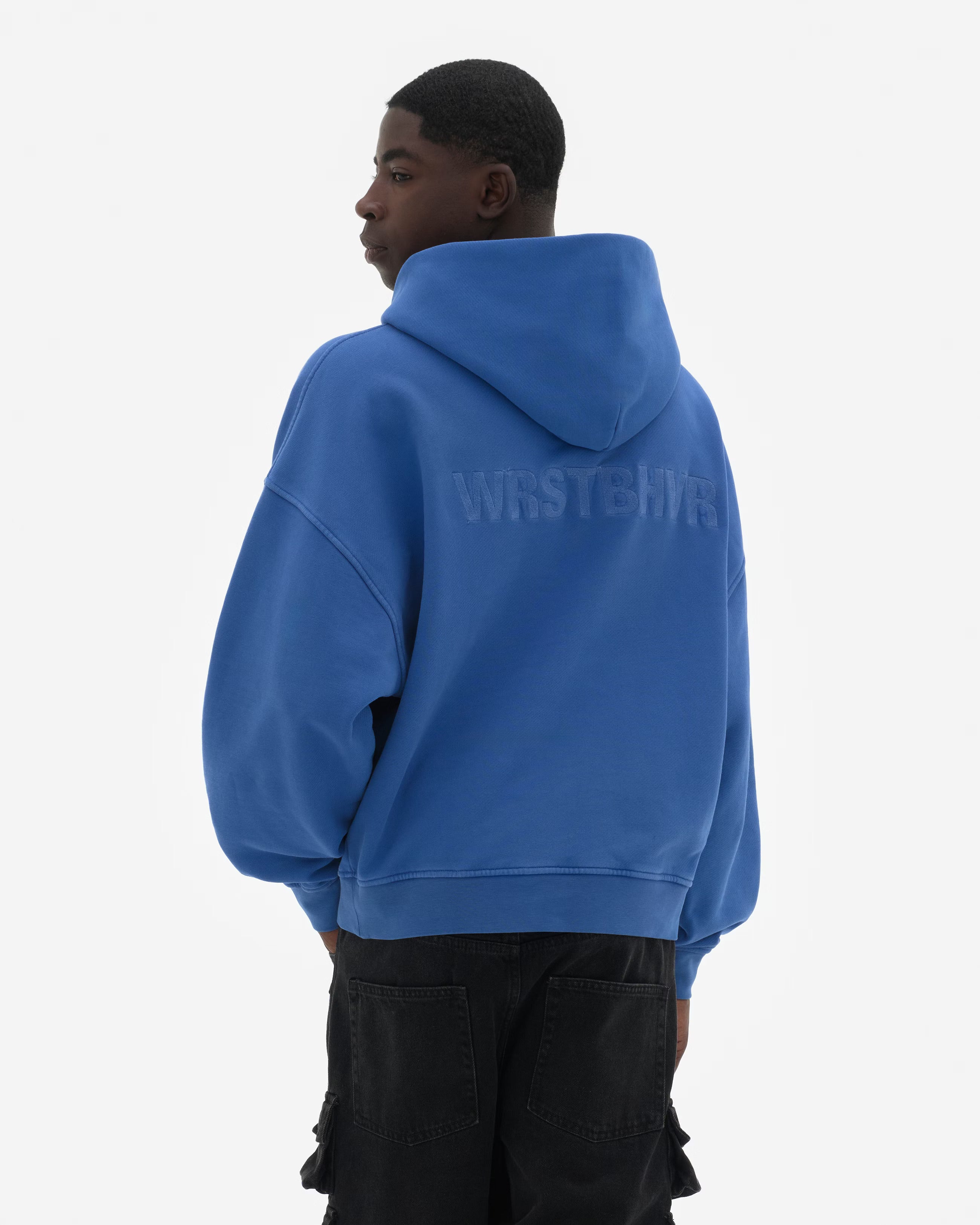 Worst Behavior Enrico Hoodie Dazzling Blue