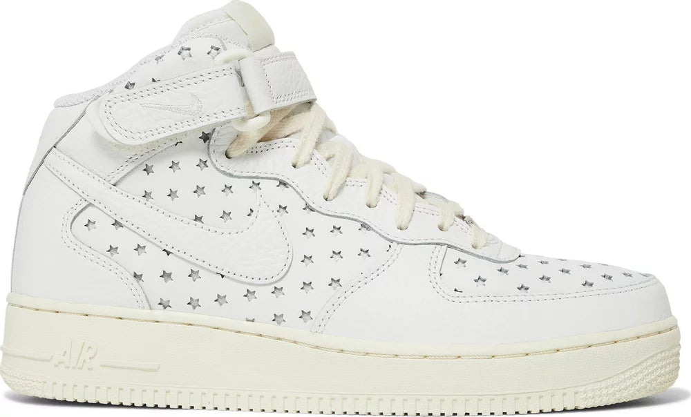 Nike Air Force 1 Mid Cut Out Stars Summit White (W) 