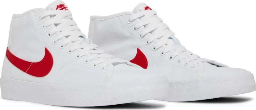 Nike Blazer Court Mid SB 'White University Red'