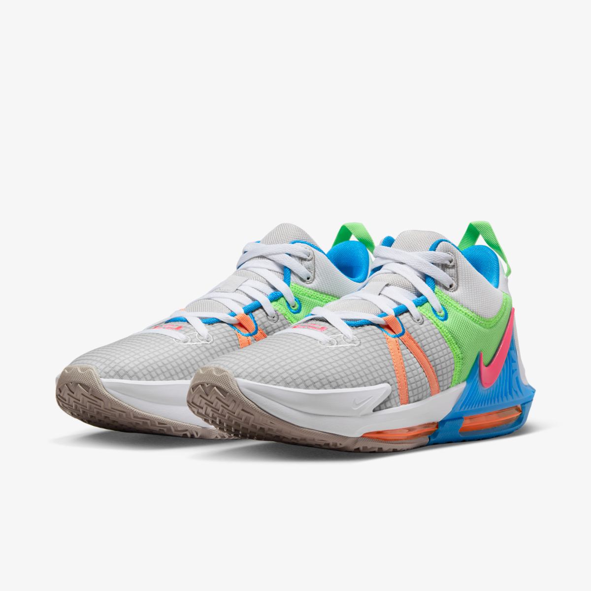 Nike LeBron Witness 7 Gray Fog Multi-Color