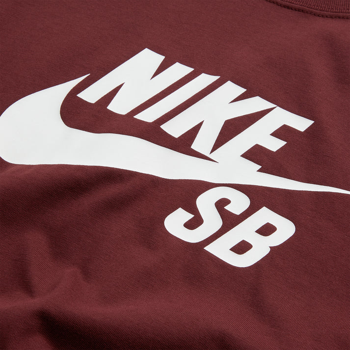 Nike Sb Logo Skate T-Shirt Bordeaux