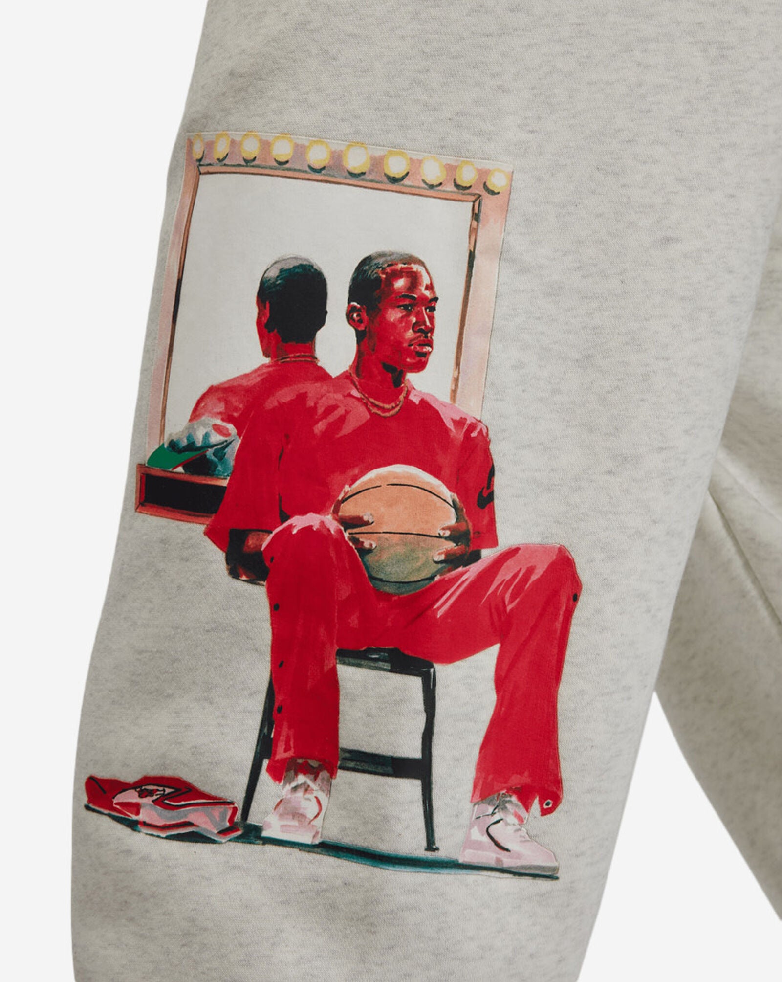 Air Jordan Artist Series By Jacob Rochester Fleece Pants White