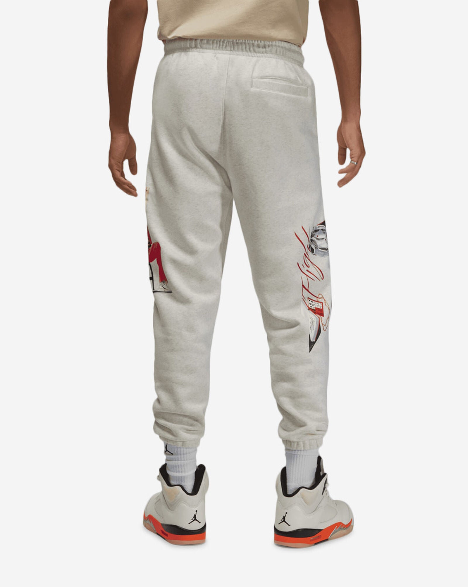 Air Jordan Artist Series By Jacob Rochester Fleece Pants White