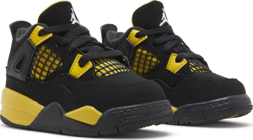 Air Jordan 4 Retro TD 'Thunder' 2023 Kids