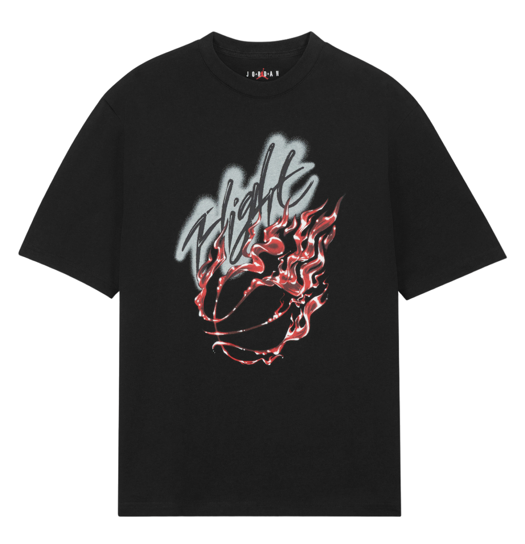 Travis Scott x Jordan Flight Graphic T-Shirt Black