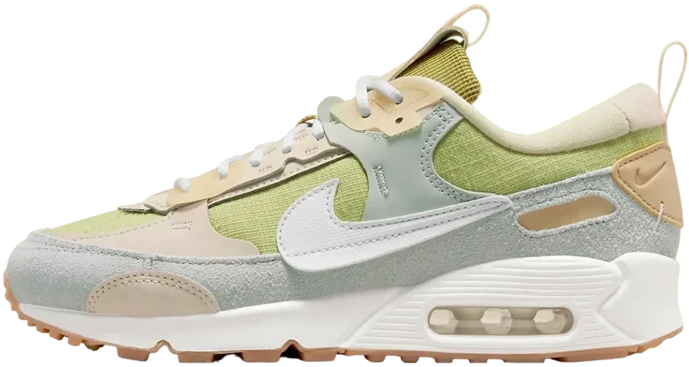 Nike Wmns Air Max 90 Futura 'Buff Gold Light Silver'