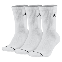 Air Jordan Jumpman Crew Socks 3 Pack White 