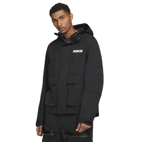 Nike Sportswear City Made Woven Hooded Jacket Black